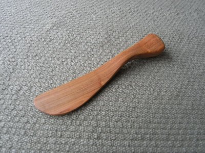 画像2: 無垢の木のバターナイフ~ショートタイプ(桜・榊・梅・ブラックチェリーほか)